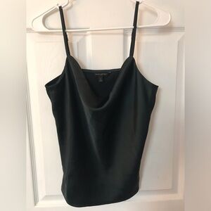 Banana Republic Black Cowl Spaghetti Strap Top Small